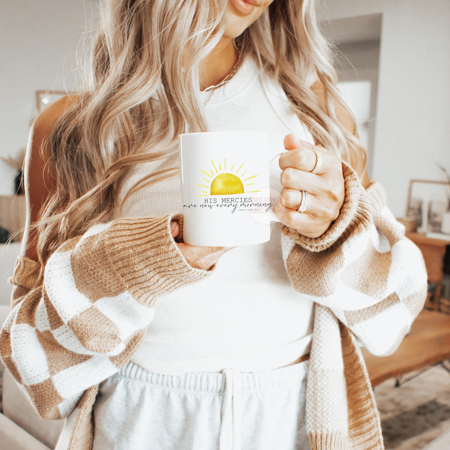 15 oz mug his mercy are new morning