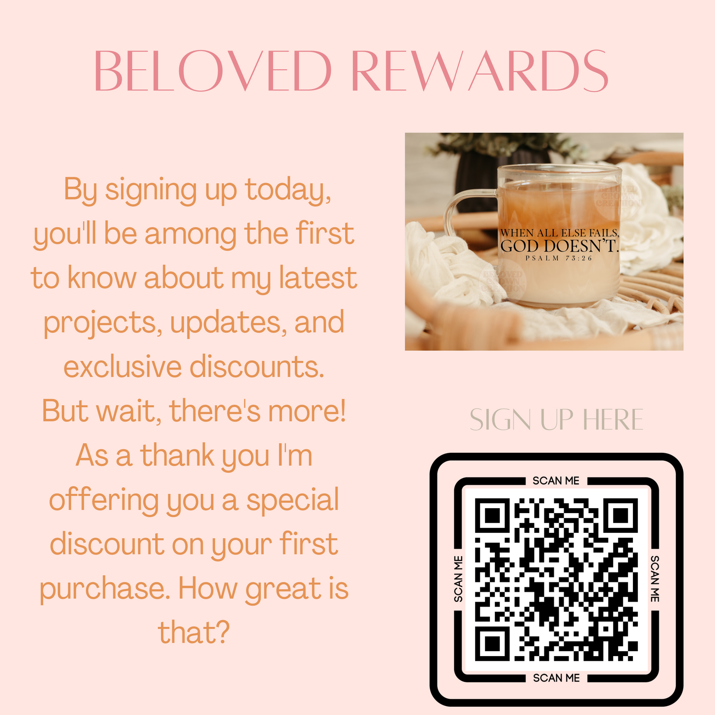 clear mug 11oz when all else fails God doesn't